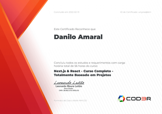 certificado